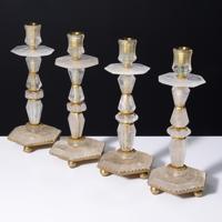 4 Rock Crystal Candlesticks, 16H - Sold for $3,712 on 11-16-2025 (Lot 609).jpg
